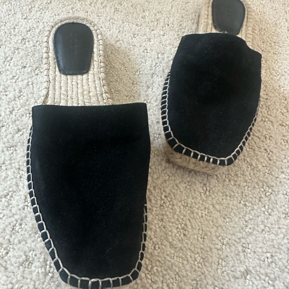 Doen Isola Mule in Black Suede size EU 39 (US 8.5)